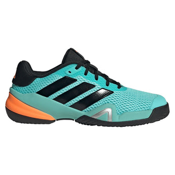Juniors' Barricade Tennis Shoes Flash Aqua and Core Black-Footwear-Adidas-, [current_file_name-Tennis Express