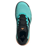 Juniors' Barricade Tennis Shoes Flash Aqua and Core Black-Footwear-Adidas-, [current_file_name-Tennis Express
