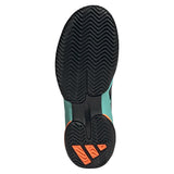 Juniors' Barricade Tennis Shoes Flash Aqua and Core Black-Footwear-Adidas-, [current_file_name-Tennis Express