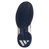Juniors' Barricade Tennis Shoes Core White and Cyber Metallic,Footwear,Adidas,,,Tennis Express,JR4448-S26-5