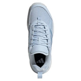Women's AvaFlash Tennis Shoes Crystal Sky and Core White,Footwear,Adidas,,,Tennis Express,JR4514-S26-3