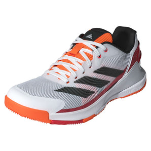 Men's Crazyquick LS Padel Shoes Core White and Black,Footwear,Adidas,6.5,Core White/Black,Tennis Express,JR4647-S26-y