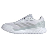 Women's Courtquick Padel Shoes White and Silver Metallic,Footwear,Adidas,,,Tennis Express,JR4658_2