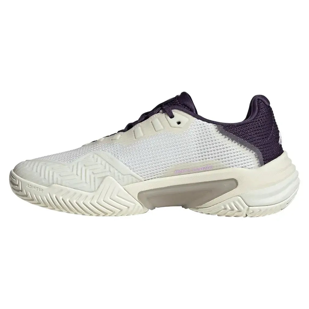 Women's Barricade 13 Tennis Shoes Core White and Powder Plum