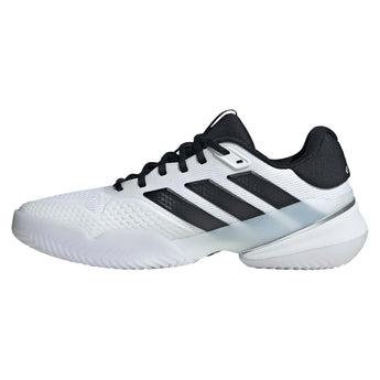 Men's Barricade 14 Tennis Shoes Core White and Black-Footwear-Adidas-JR9153-S26-1-Tennis Express
