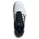 Men's Barricade 14 Tennis Shoes Core White and Black-Footwear-Adidas-JR9153-S26-3-Tennis Express