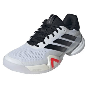Men's Barricade 14 Tennis Shoes Core White and Black-Footwear-Adidas-JR9153-S26-702400Tennis Express