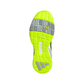 Women's Crazyquick LS Padel Shoes Lucid Lemon and Silver Metallic,Footwear,Adidas,,,Tennis Express,JR9325_4_FOOTWEAR_Photography_BottomView_transparent