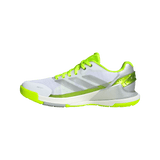 Women's Crazyquick LS Padel Shoes Lucid Lemon and Silver Metallic,Footwear,Adidas,,,Tennis Express,JR9325_5_FOOTWEAR_Photography_SideMedialCenterView_transparent