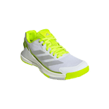 Women's Crazyquick LS Padel Shoes Lucid Lemon and Silver Metallic,Footwear,Adidas,,,Tennis Express,JR9325_6_FOOTWEAR_Photography_FrontLateralTopView_transparent