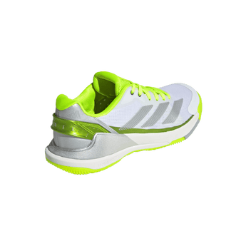 Women's Crazyquick LS Padel Shoes Lucid Lemon and Silver Metallic,Footwear,Adidas,,,Tennis Express,JR9325_7_FOOTWEAR_Photography_BackLateralTopView_transparent