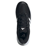Juniors' GameCourt 2 Tennis Shoes Core Black and Silver Metallic-Footwear-Adidas-JRKI0780-S26-3-Tennis Express