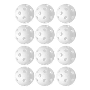 Indoor Pickleballs 12 Pack-Balls-JUGS-JS003-12PK-1-Tennis Express