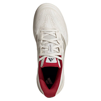 Women's Avacourt 3 Tennis Shoes Chalk White and Ice Gold Metallic-Footwear-Adidas-JS2560_4-Tennis Express