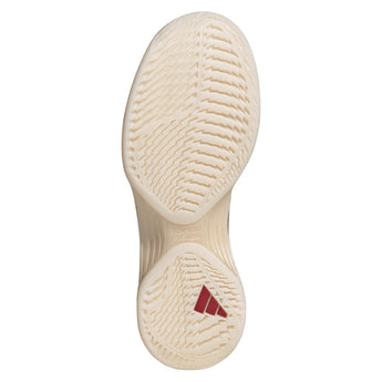 Women's Avacourt 3 Tennis Shoes Chalk White and Ice Gold Metallic-Footwear-Adidas-JS2560_5-Tennis Express