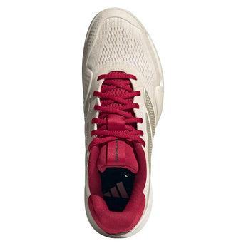 Men's Barricade 14 Tennis Shoes Chalk White and Ice Gold Metallic-Footwear-Adidas-JS2561-S26-3-Tennis Express