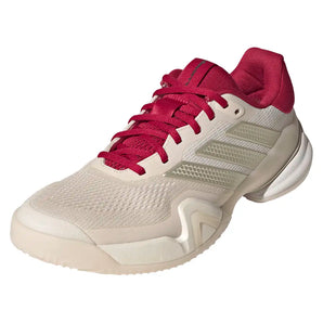 Men's Barricade 14 Tennis Shoes Chalk White and Ice Gold Metallic-Footwear-Adidas-JS2561-S26-y-Tennis Express