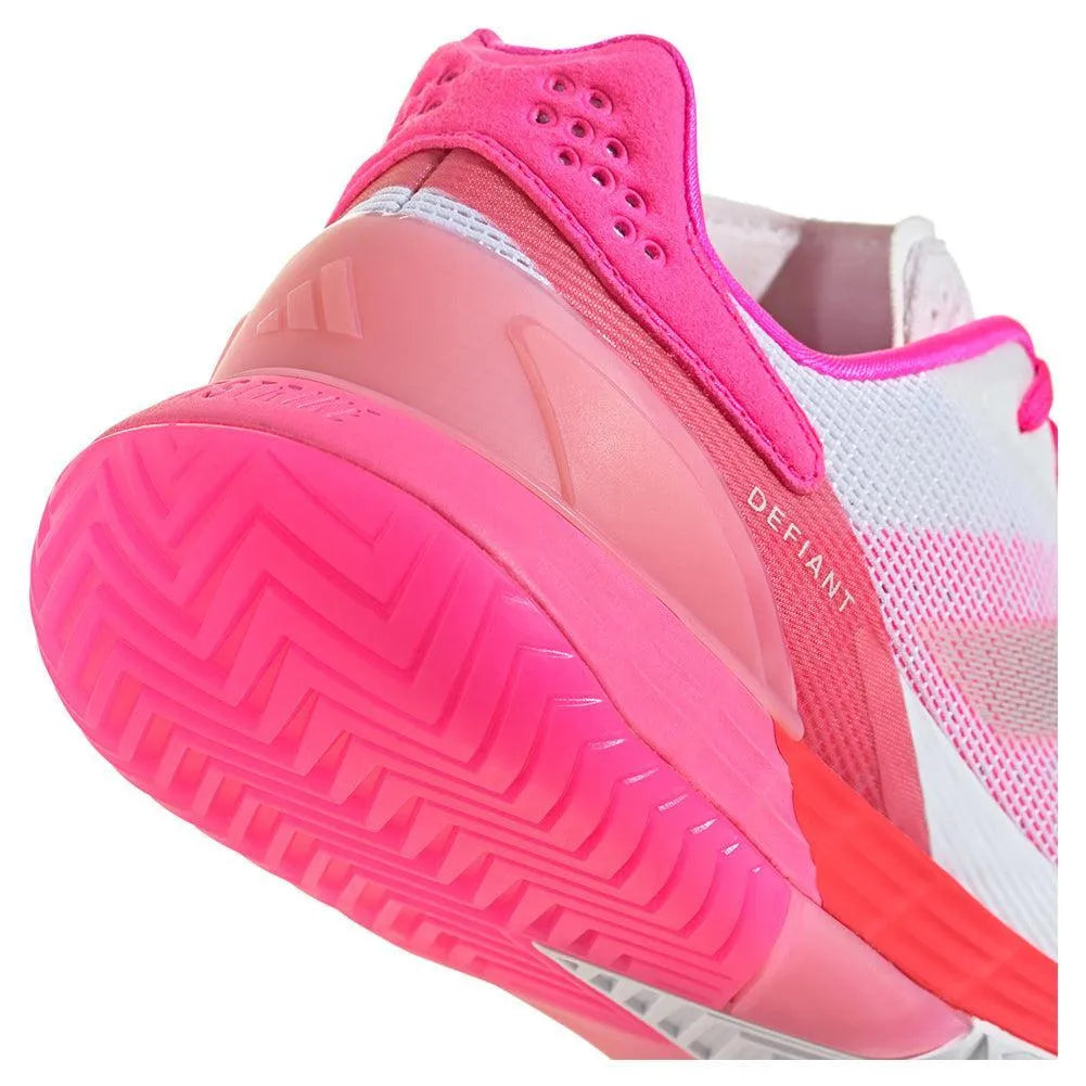 Women's Defiant Speed 2 Tennis Shoes White and Lucid Pink – Tennis