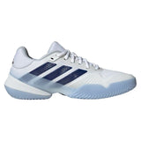 Women's Barricade 14 Tennis Shoes Core White and Dark Blue,Footwear,Adidas,,,Tennis Express,JS4112-S26-2