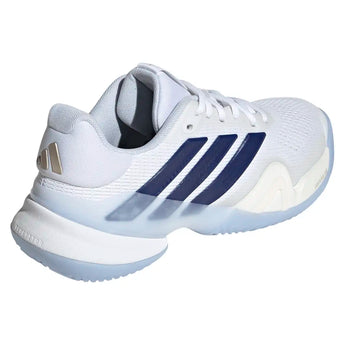 Women's Barricade 14 Tennis Shoes Core White and Dark Blue,Footwear,Adidas,,,Tennis Express,JS4112-S26-4