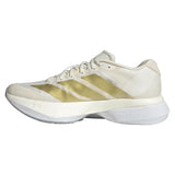 Women's Adizero Boston 13 Running Shoes Chalk White and Metallic Gold,Footwear,Adidas,,,Tennis Express,JS4952-F25-2