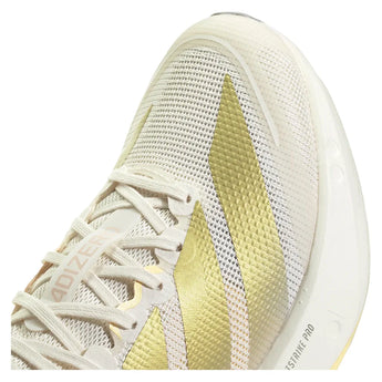 Women's Adizero Boston 13 Running Shoes Chalk White and Metallic Gold,Footwear,Adidas,,,Tennis Express,JS4952-F25-6