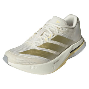 Women's Adizero Boston 13 Running Shoes Chalk White and Metallic Gold,Footwear,Adidas,6,White,Tennis Express,JS4952-F25-y