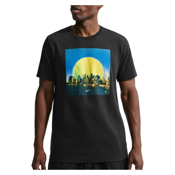 Unisex NYC Skyline Tennis Tee Black, Nike, Black, Tennis Express, JU1471-010H26-BLACK-1