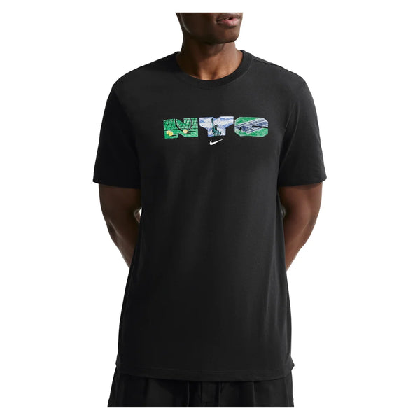 Unisex NYC Scenes Tennis Tee Black, Nike, Black, Tennis Express, JU1474-010H26-BLACK-1