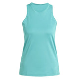 Women's Club Tennis Tank Powder Teal-Apparel-Adidas-JV7811_1-Tennis Express