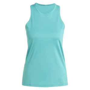 Women's Club Tennis Tank Powder Teal-Apparel-Adidas-JV7811_1-Tennis Express