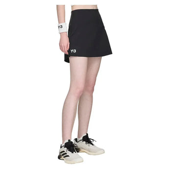 Women's Y-3 Match Tennis Skort Black-Apparel-Adidas-JW0133-H25-5-Tennis Express