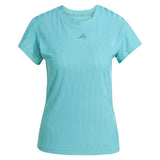 Women's Freelift CLIMACOOL Tennis Top Powder Teal-Apparel-Adidas-JW3000_1-Tennis Express
