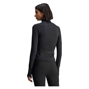 Women's Stella McCartney TruePurpose Training Midlayer Top Black-Apparel-Adidas-JW4551_3-Tennis Express