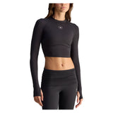 Women's Stella McCartney True Purpose Long Sleeve Training Top Black-Apparel-Adidas-, [current_file_name-Tennis Express