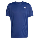 Men's Club Tennis Top Dark Blue-Apparel-Adidas-JW5355_1-Tennis Express