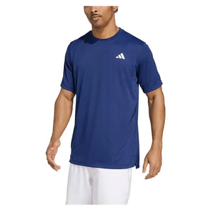 Men's Club Tennis Top Dark Blue-Apparel-Adidas-JW5355_4-Tennis Express