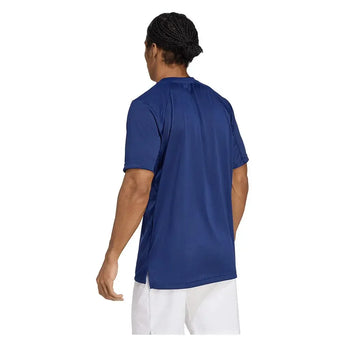 Men's Club Tennis Top Dark Blue-Apparel-Adidas-JW5355_5-Tennis Express