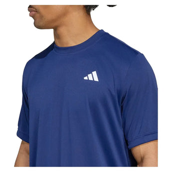 Men's Club Tennis Top Dark Blue-Apparel-Adidas-JW5355_8-Tennis Express