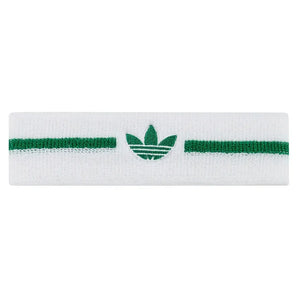 Juniors' OG Tennis Headband White and Green-Accessories-Adidas-JW6118-OSFY-F25-Tennis Express