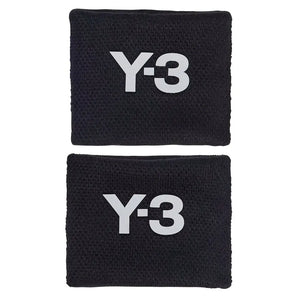 Y-3 Tennis Wristbands S Black and Orbit Grey-Accessories-Adidas-JW6135-H25-1-Tennis Express