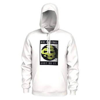 Unisex Club Fleece Pickleball Hoodie, Nike, 100 White, Tennis Express, JW7564-H26-100-WHITE-2