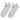 Y-3 Tennis Low Socks Orbit Grey and Black-Socks-Adidas-JW8539-H25-2-Tennis Express