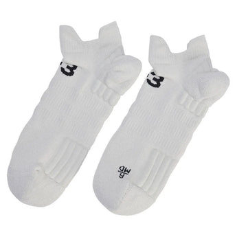 Y-3 Tennis Low Socks Orbit Grey and Black-Socks-Adidas-JW8539-H25-2-Tennis Express