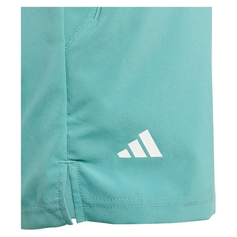 Boys' Club 3-Stripe Tennis Short Powder Teal-Apparel-Adidas-JX8208_4-Tennis Express