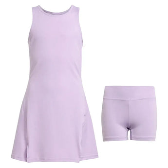 Girls' Club Tennis Dress Powder Plum-Apparel-Adidas-JY1883_2-Tennis Express