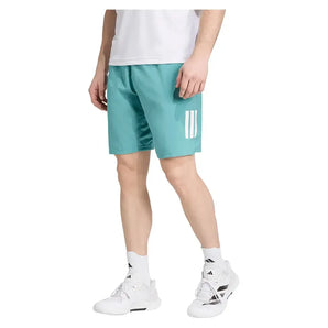 Men's Club 3 Stripes 9 Inch Tennis Short Powder Teal-Apparel-Adidas-JY3010_4_a2db6938-3b1e-4c3c-a430-1e2e7823fd6d-Tennis Express