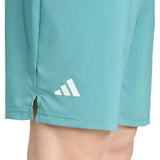 Men's Club 3 Stripes 7 Inch Tennis Short Powder Teal-Apparel-Adidas-JY3010_8-Tennis Express