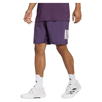 Men's Club 3 Stripes 7 Inch Tennis Short Aurora Plum-Apparel-Adidas-JY3011_4_654ef8b7-361f-4089-b726-873f3d27fec5-Tennis Express