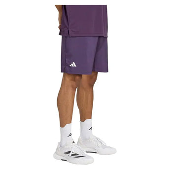 Men's Club 3 Stripes 7 Inch Tennis Short Aurora Plum-Apparel-Adidas-JY3011_6_84175842-9433-42f5-9665-b85d3fec549d-Tennis Express